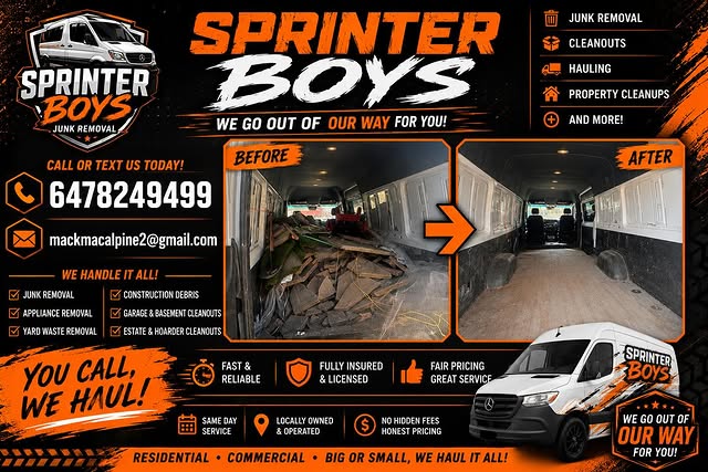 We go out of our way for you junk removal